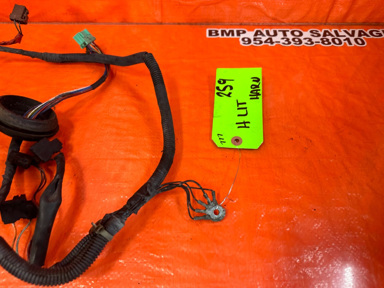97 98 HONDA PRELUDE   DRIVER LEFT ENGINE BAY CABIN HARNESS 32120 S30 A00 OEM 2595