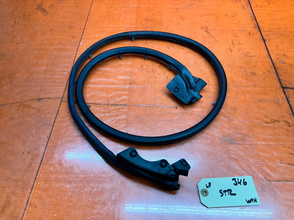 03-08 NISSAN 350Z 2D DRIVER LEFT DOOR BODY WEATHERSTRIP SEAL OEM #3460