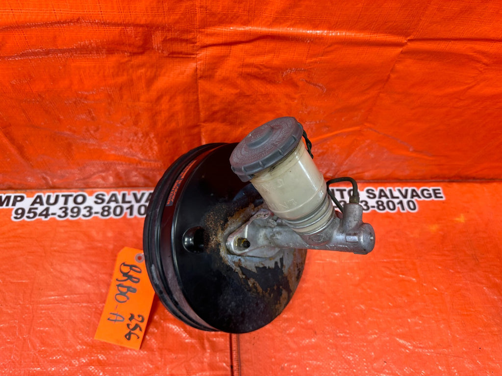 93 95 HONDA DEL SOL SI   REAR DISC BRAKE   BRAKE BOOSTER MASTER CYLINDER OEM 2561