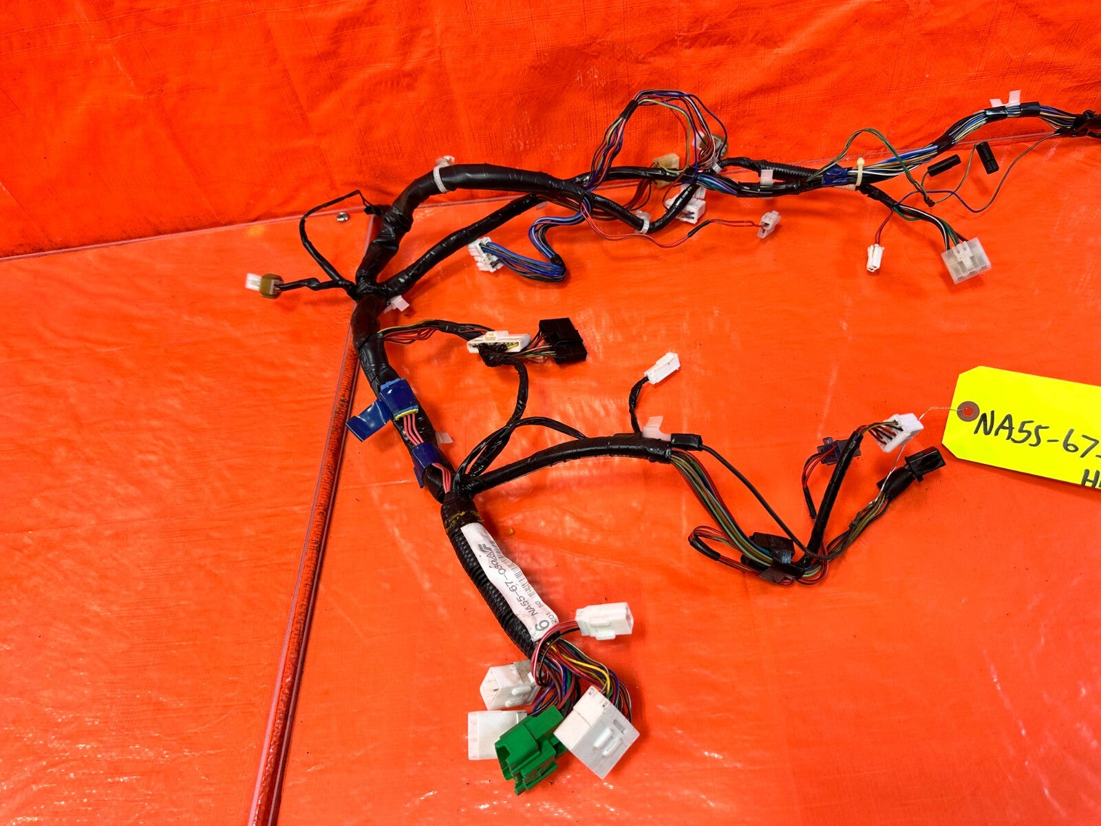 90 93 MAZDA MX 5 MIATA M/T INSTRUMENT GAUGE CLUSTER WIRING HARNESS WIRE LOOM 2679