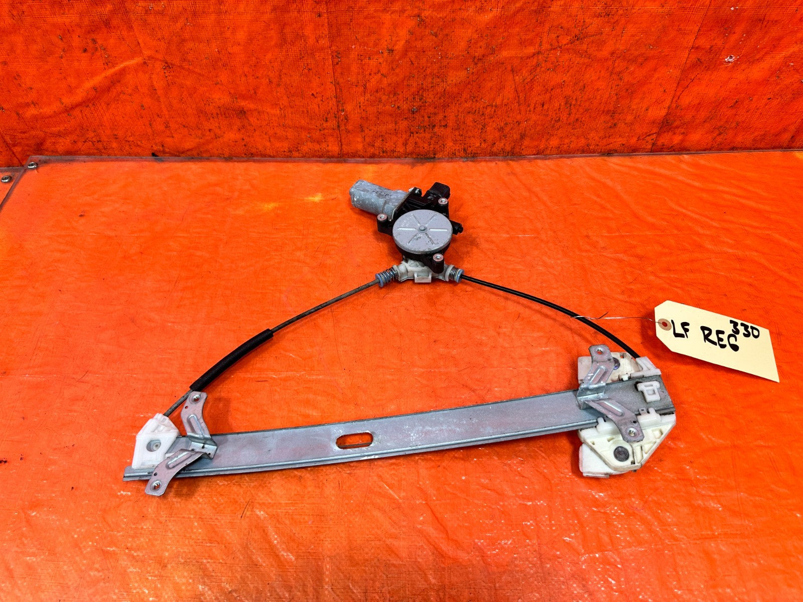 04 08 ACURA TSX LEFT DRIVER FRONT POWER WINDOW REGULATOR W/ MOTOR OEM #3307