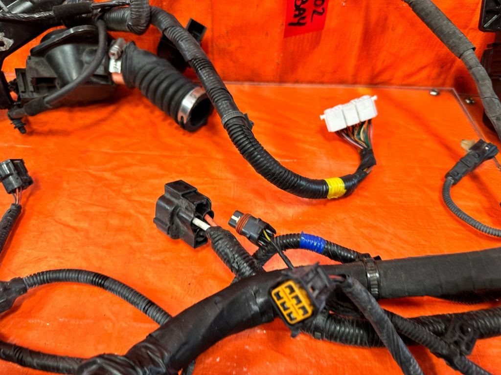 2013 13  HYUNDAI GENESIS COUPE R SPED ENGINE BAY UNDER THE HOOD HARNESS FUSE BOX14