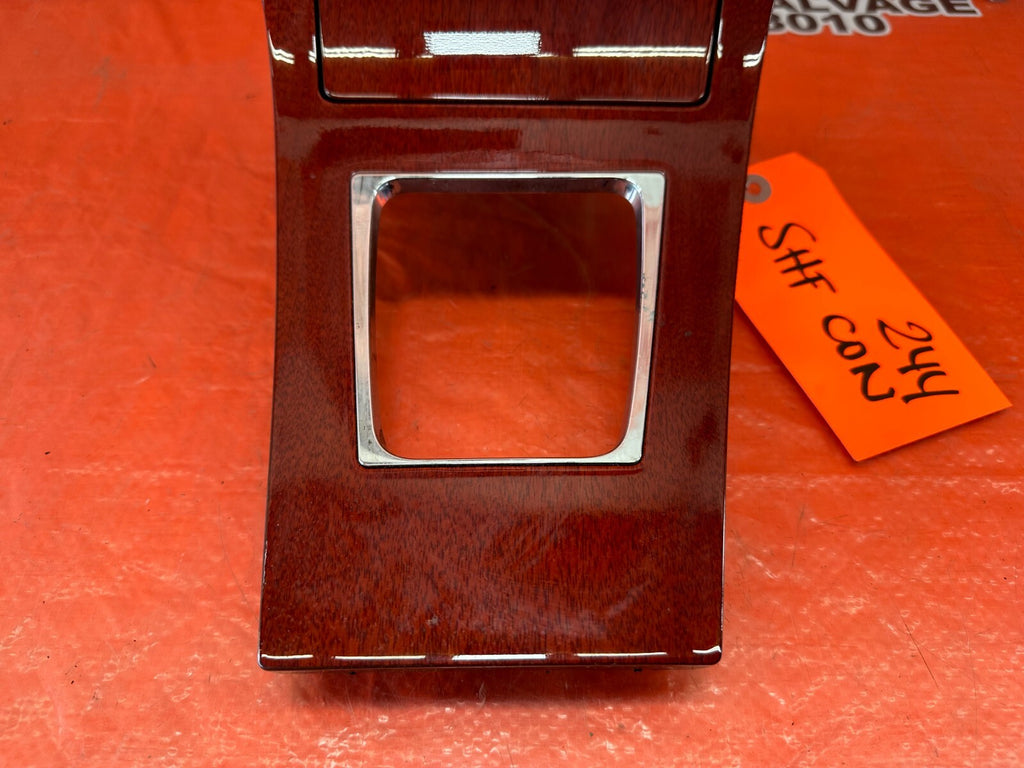 07 09 LEXUS ES350   SHIFTER CENTER CONSOLE TRIM BEZEL   OEM FACTORY #2445