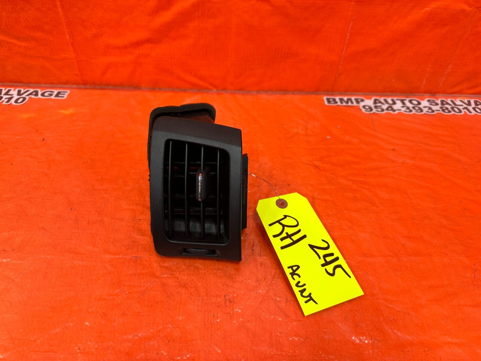 08 15 INFINITI G37 Q60 2D COUPE PASSENGER RIGHT AC AIR CONDITIONING VENT OEM 2457