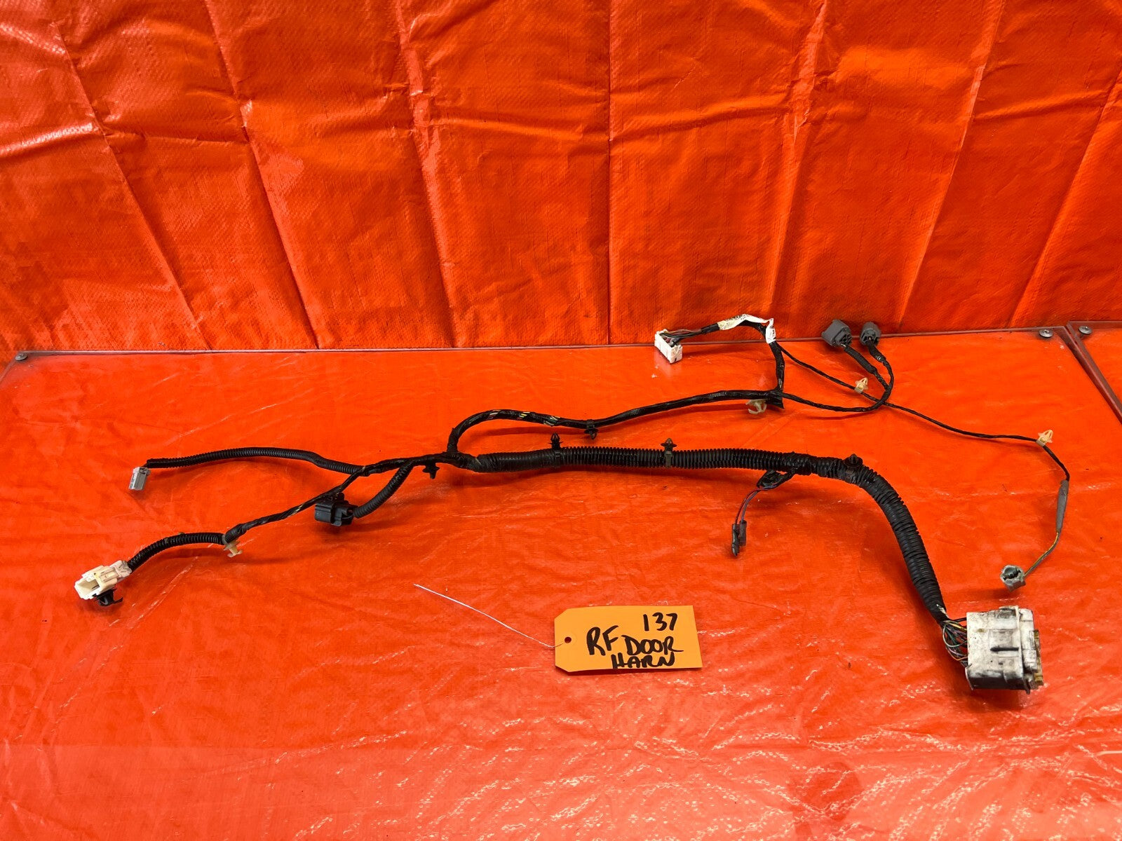 06 08 ACURA TL   DOOR WIRING HARNESS WIRE LOOM   PASSENGER RIGHT FRONT   OEM 1370