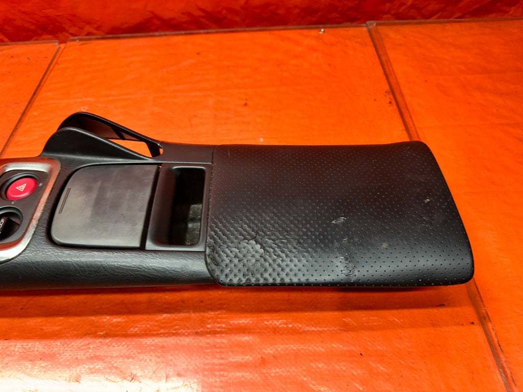 00 03 HONDA S2000 AP1 2.0L CENTER CONSOLE ARMREST SHIFTER TRIM BEZEL BLACK #3378