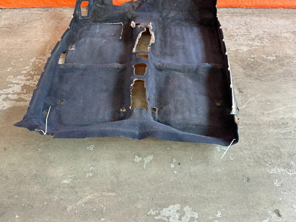 1989 89 HONDA CRX DX   INTERIOR FLOOR CARPET RUG MAT   BLUE IN COLOR   OEM #2431