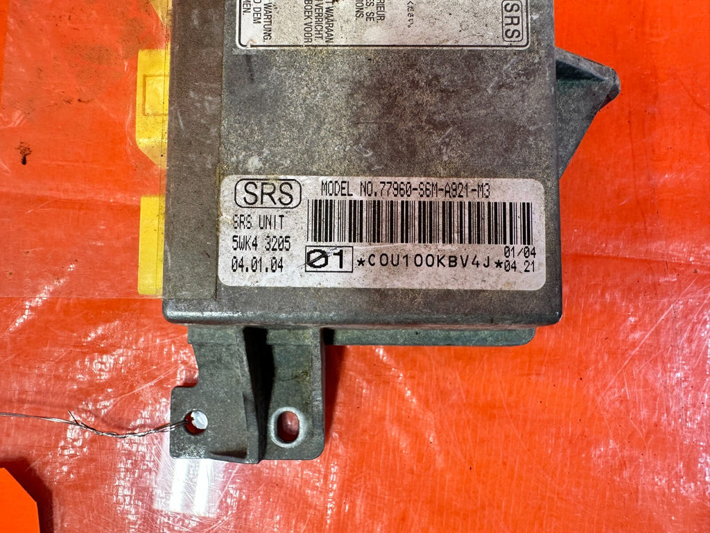 02 04 ACURA RSX   CONTROL MODULE UNIT   PART # 77960 S6M A82   OEM #2713