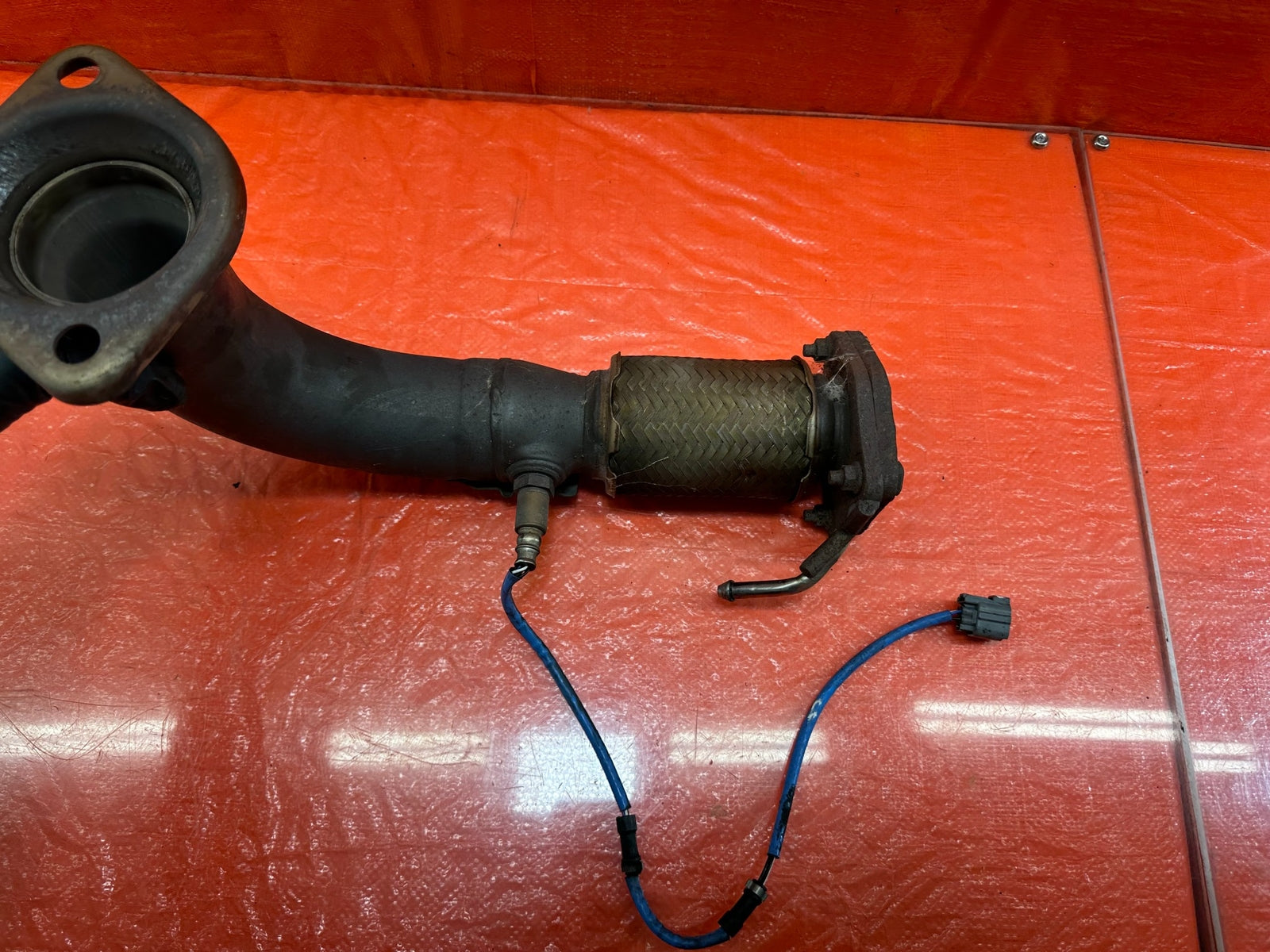04 05 ACURA TSX   FACTORY EXHAUST MANIFOLD DOWN PIPE / A PIPE   OEM FACTORY #2058