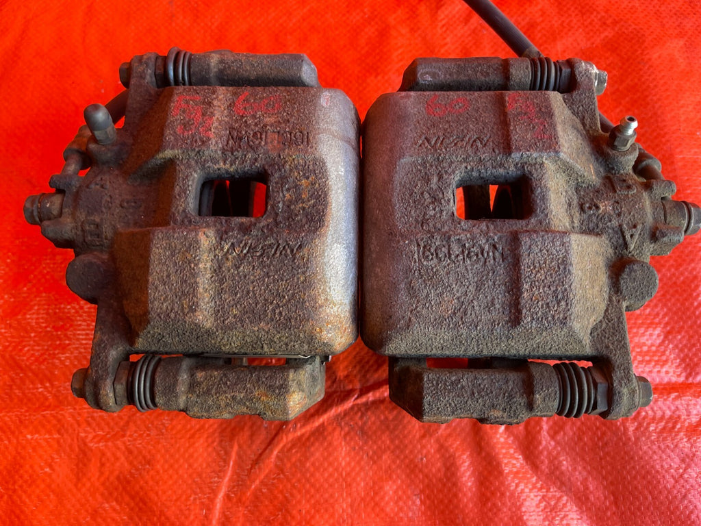 06 11 HONDA CIVIC SI   FRONT BRAKE CALIPER CALIPERS    LEFT AND RIGHT   OEM #606