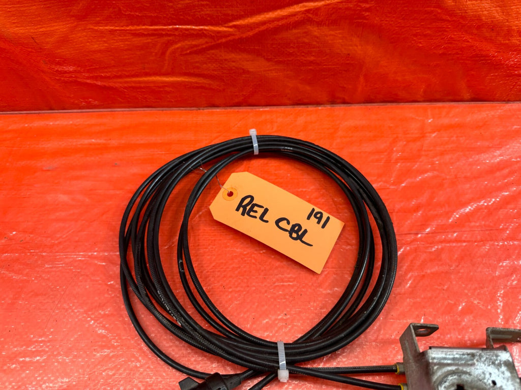 96 00 HONDA CIVIC 2D COUPE   FUEL AND GAS RELEASE CABLE W/ PULLEY LEVER OEM #1919