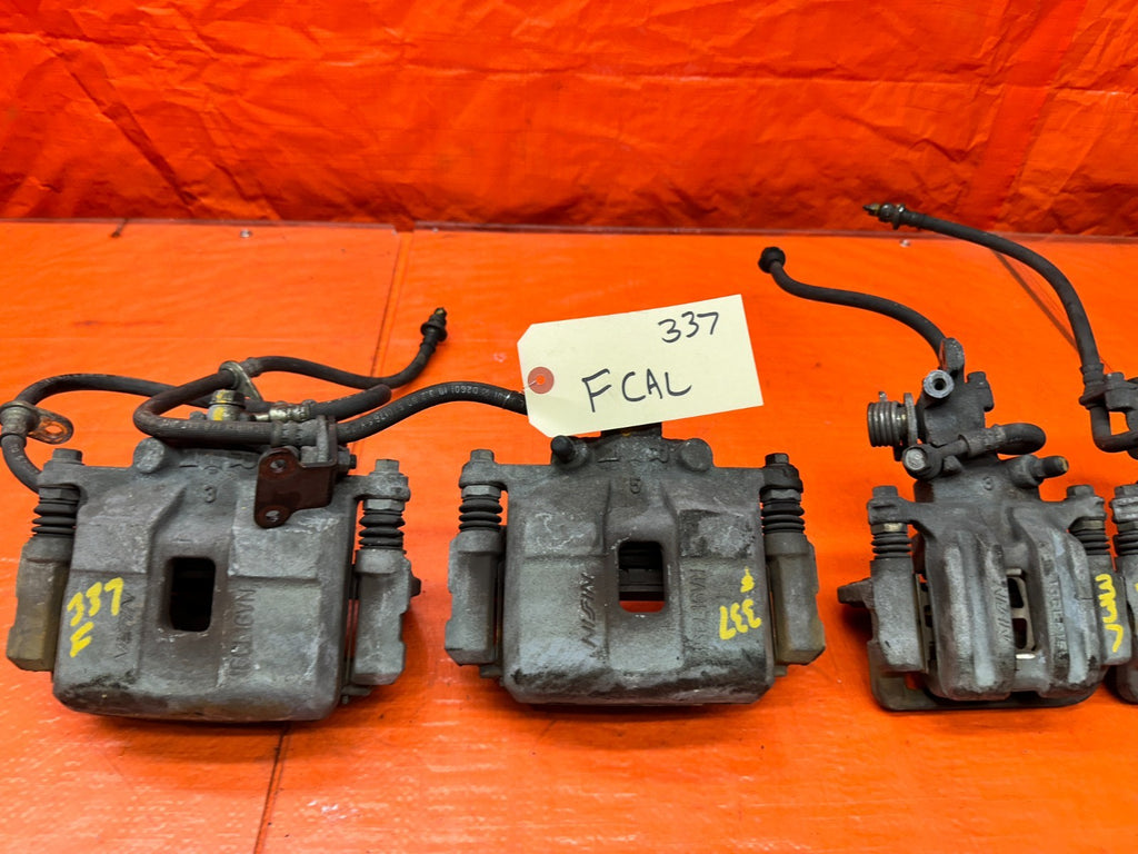 00 03 HONDA S2000 AP1 FRONT REAR BRAKE CALIPERS BRACKETS PADS SET LEFT RIGHT #3310