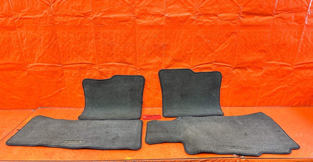 09 11 MAZDA RX8 RX 8   FLOOR MAT SET   LEFT RIGHT FRONT REAR   OEM FACOTRY 3030