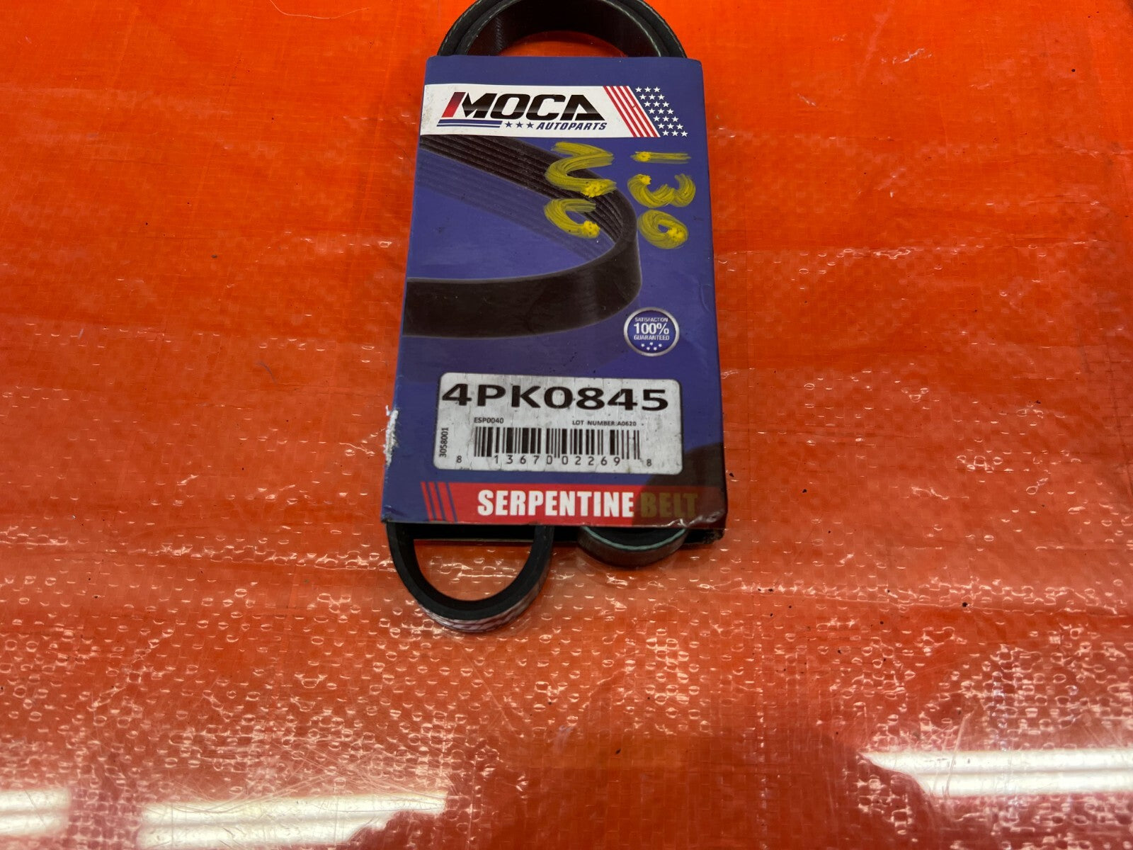 MOCA AUTO PARTS   AUTOMOTIVE SERPENTINE BELT   4PK08453