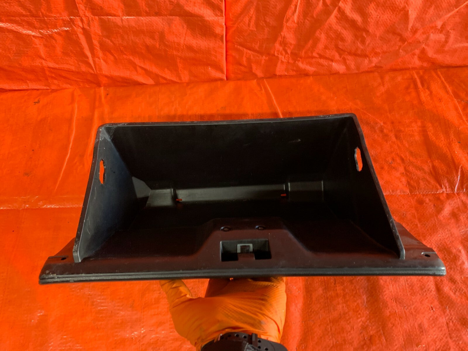 97 01 HONDA PRELUDE BASE   GLOVE BOX   BLACK   PASSENGER RIGHT   OEM OE FACTORY4