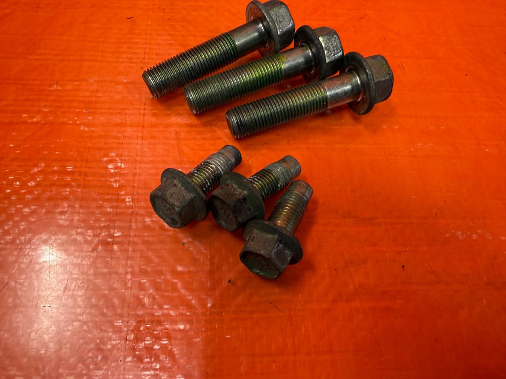 09 14 ACURA TSX   DRIVER LEFT ENGINE MOTOR MOUNT BOLTS HARDWARE   OEM #3211