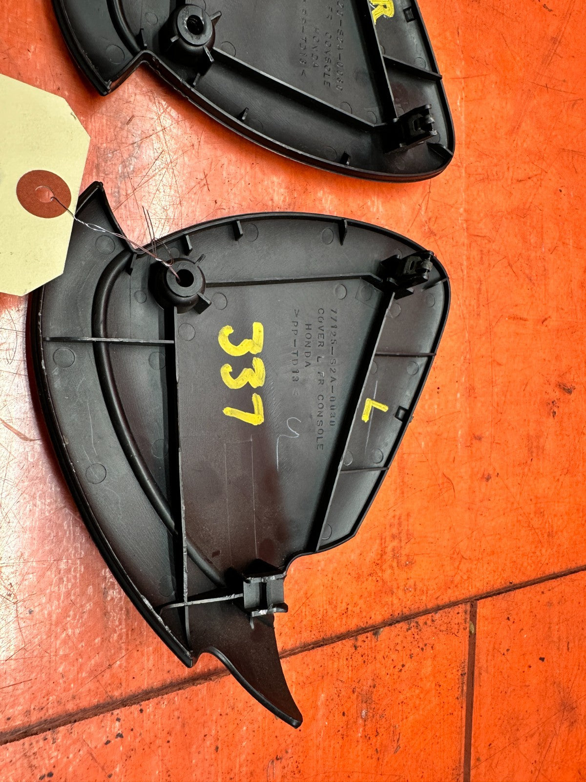 00-09 HONDA S2000 AP1 AP2 DASH KNEE TRIM PANELS PAIR LEFT RIGHT OEM #3377