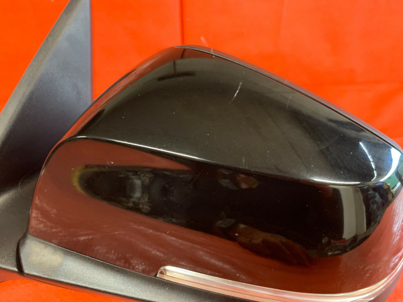 13 18 BMW 320i DRIVER LEFT FRONT SIDE VIEW MIRROR   BLACK COLOR   5 PIN   OEM OE3