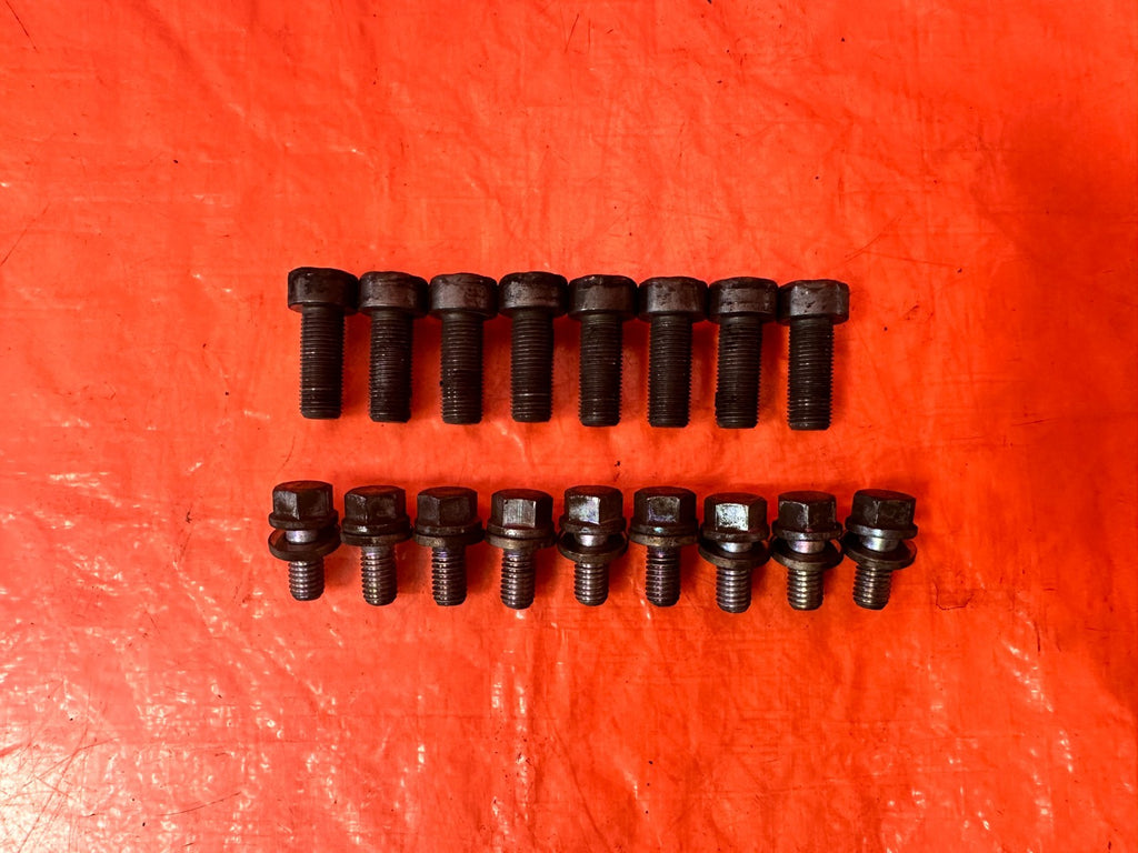 08 15 INFINITI G37 & Q60   VQ37VHR 6 SPEED MANUAL   FLYWHEEL BOLTS HARDWARE 3285