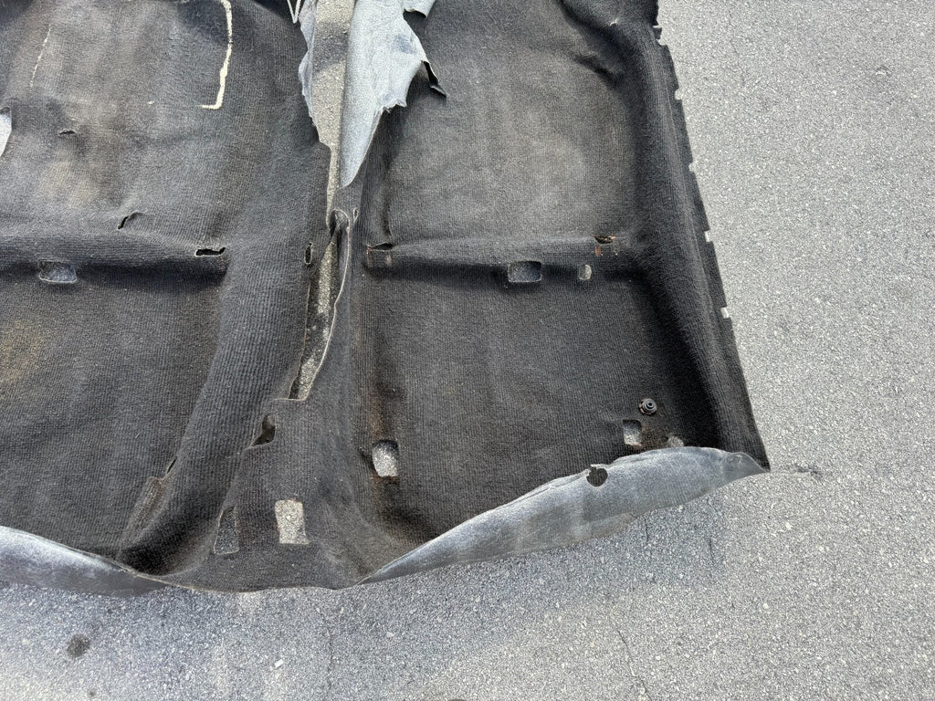 93 97 HONDA DEL SOL   INTERIOR FLOOR CARPET RUG MAT   BLACK IN COLOR   OEM #2954