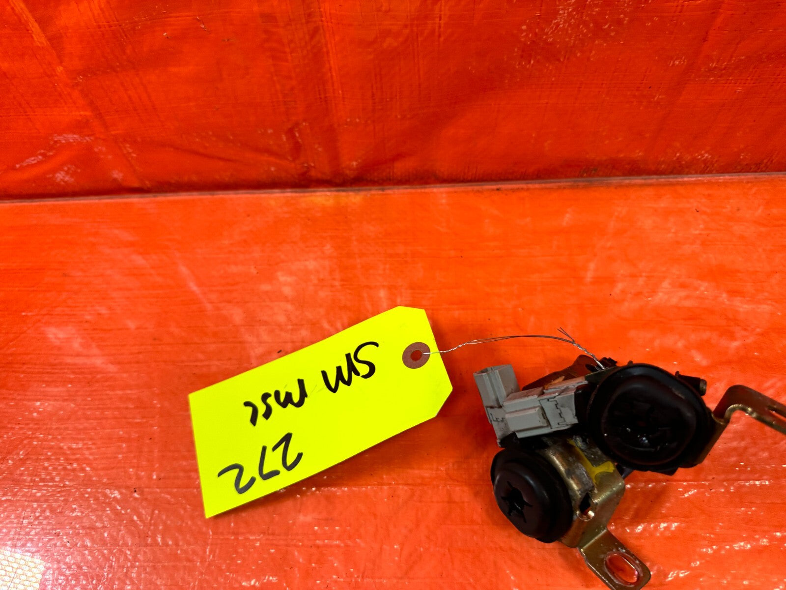 93 97 HONDA DEL SOL   TARGA TOP WARNING   OEM #2723