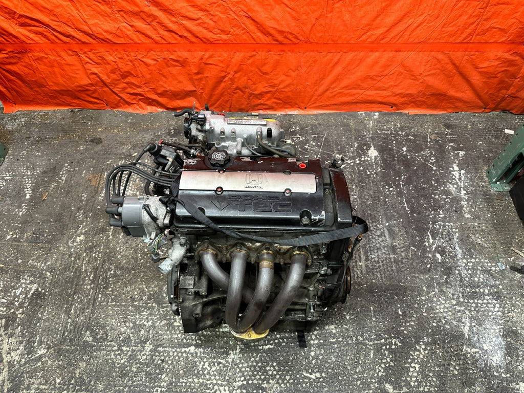 97 01 HONDA PRELUDE 2.2L H22A4 NON SH ENGINE MOTOR LONG BLOCK ASSEMBLY OEM #DNP26