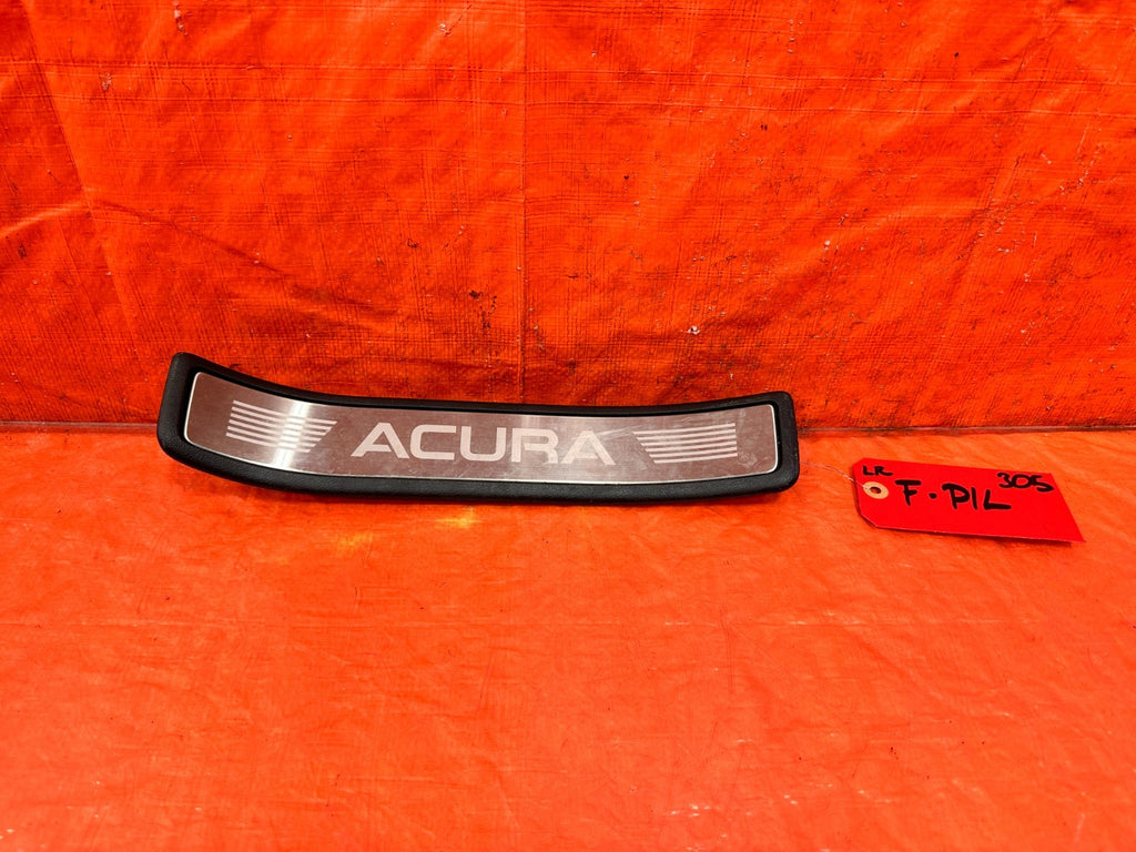 09 14 ACURA TSX   DRIVER LEFT REAR FLOOR PILLAR SCUFF PLATE   OEM 3050