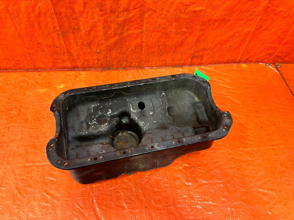 90 91 HONDA CIVIC HATCHBACK   D15B2 SOHC METAL CAST   OIL PAN ASSEMBLY   OEM 3175