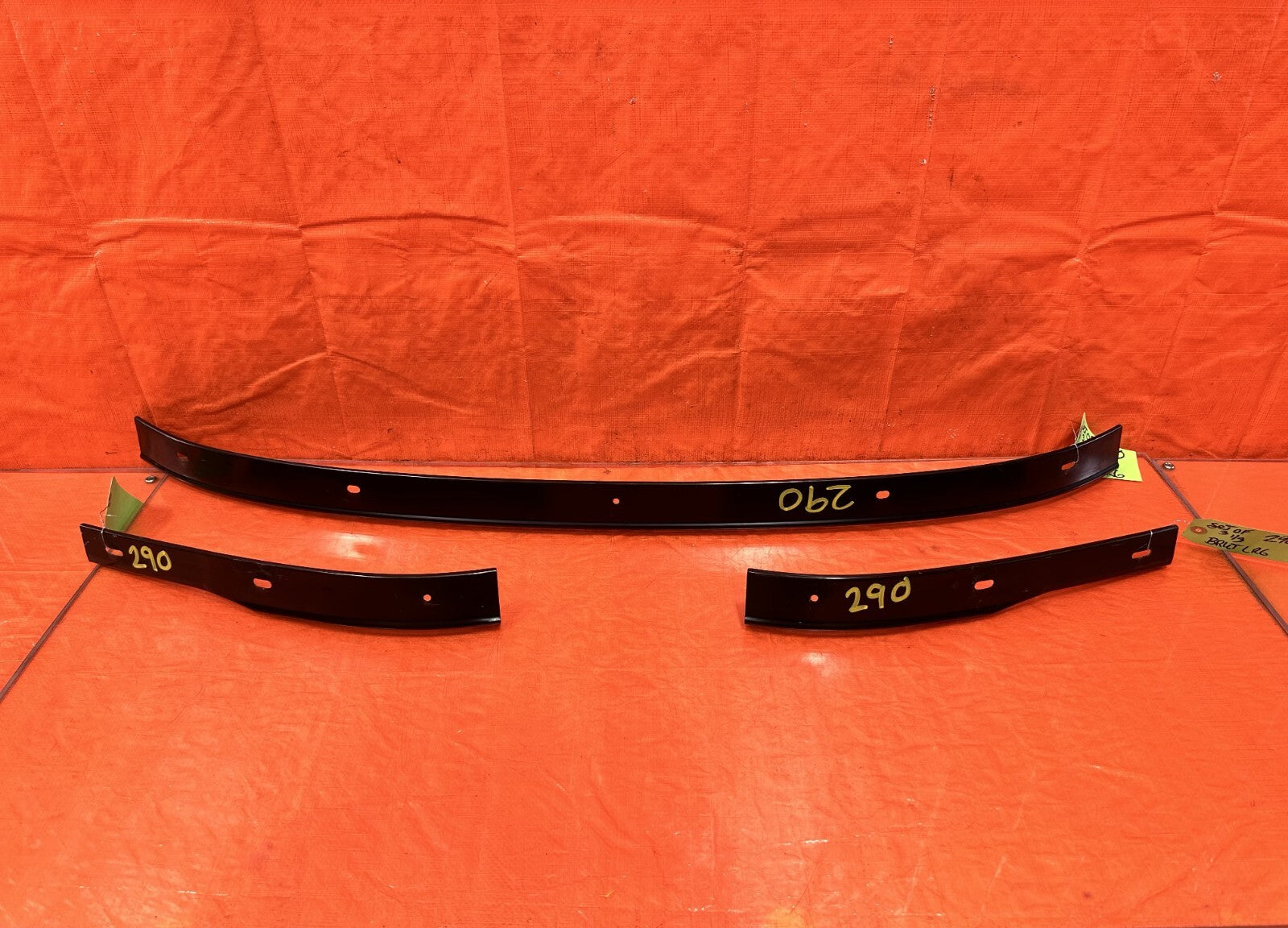 02 09 HONDA S2000   SOFT TOP MOUNTING BRACKETS   SET OF 3   OEM FACTORY #2902