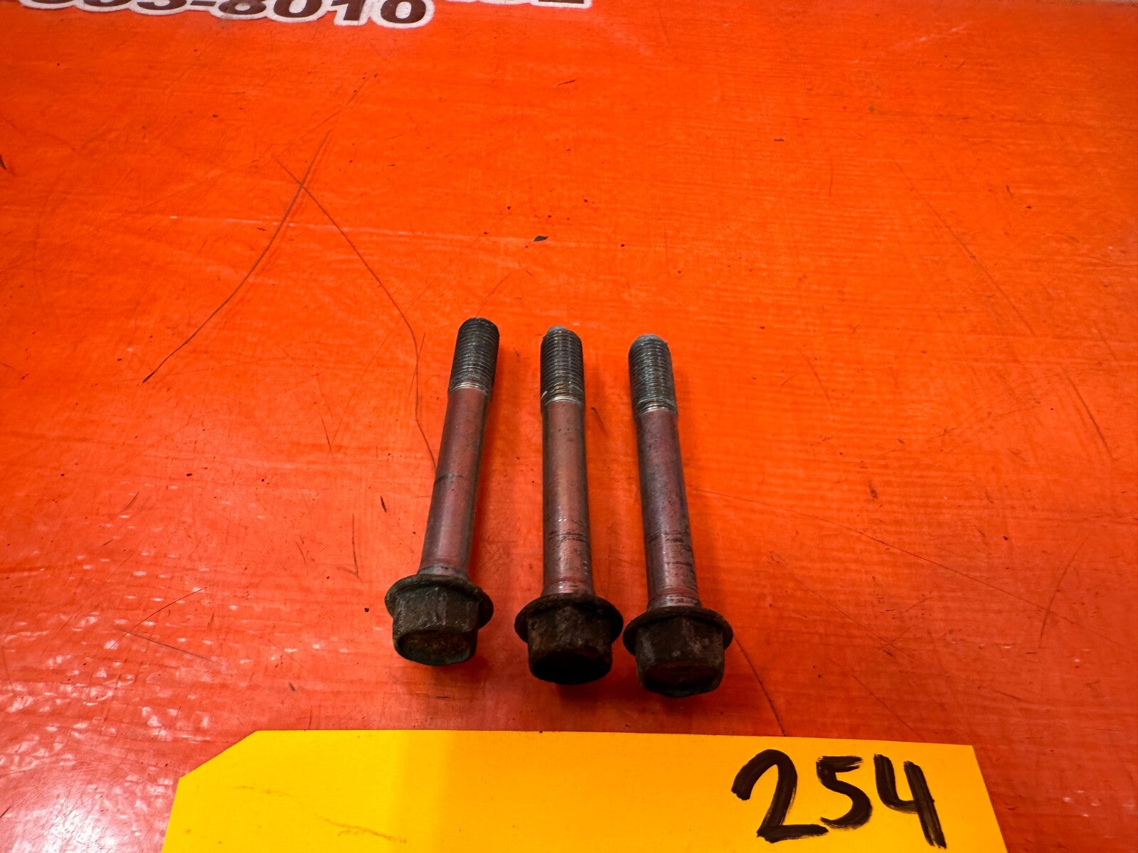 02 06 ACURA RSX   K20A2 K20A3   POST MOUNT BOLT SET MOUNTING BOLTS   OEM #2545