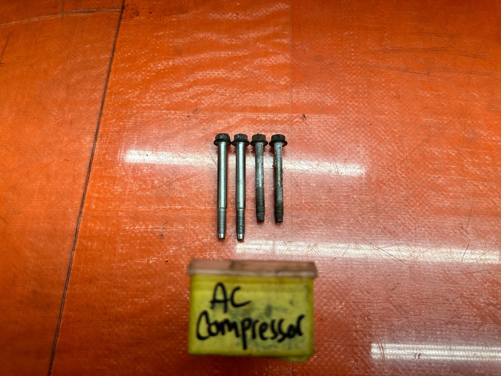 13 15 HONDA CIVIC SI 2.4L K24Z7 AIR CONDITIONING AC COMPRESSOR MOUNT BOLTS  3340