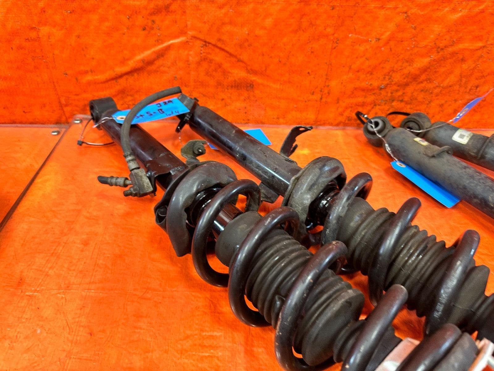 09 15 INFINITI G37 Q60 CONV FRONT REAR SHOCKS STRUTS SPRINGS SUSPENSION #32912