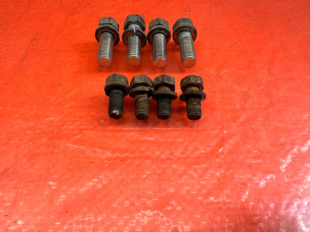 08 15 LANCER EVOLUTION X EVO 10   REAR SWAY STABILIZER BOLTS HARDWARE   OEM #2174