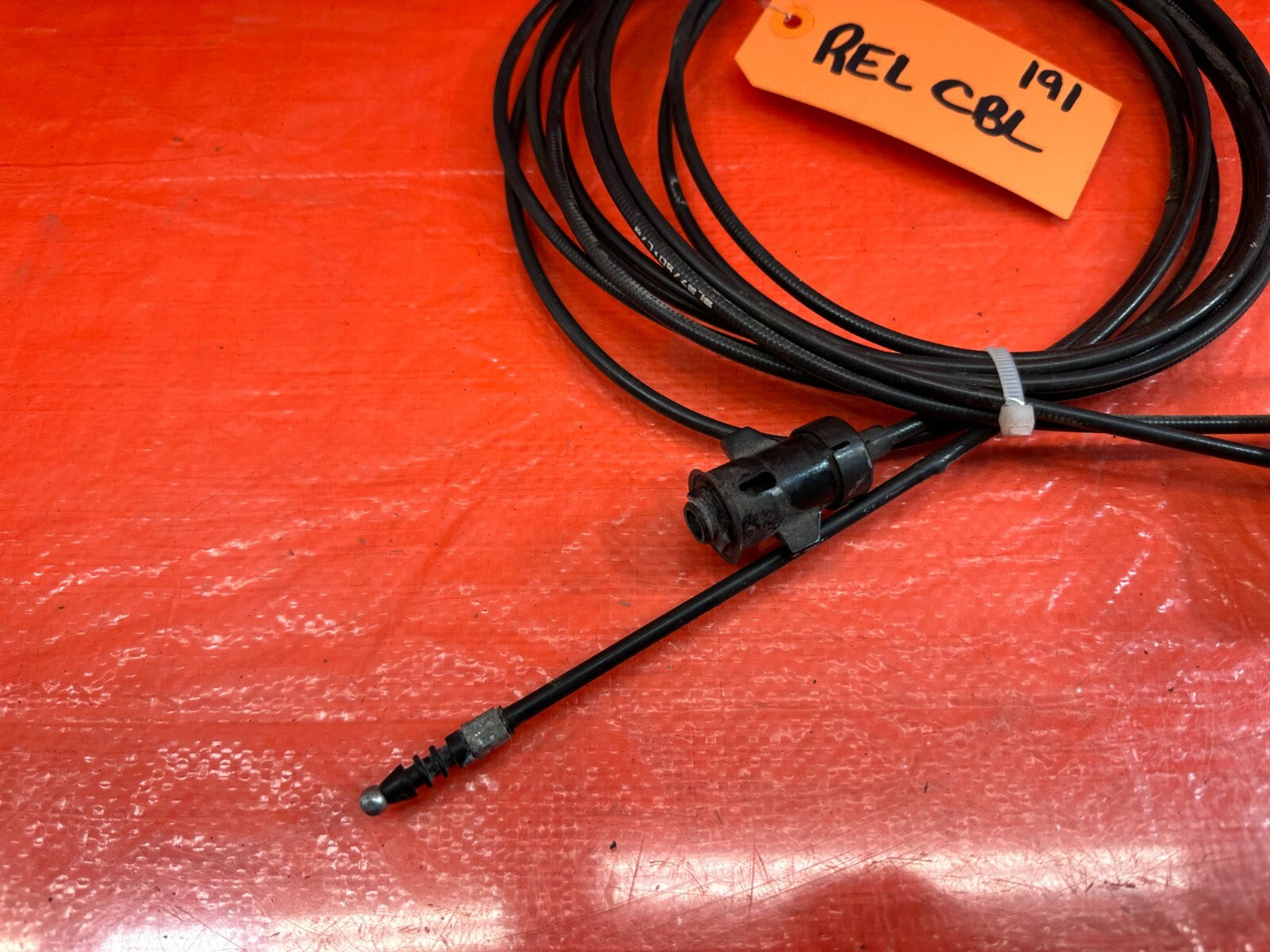 96 00 HONDA CIVIC 2D COUPE   FUEL AND GAS RELEASE CABLE W/ PULLEY LEVER OEM #1917