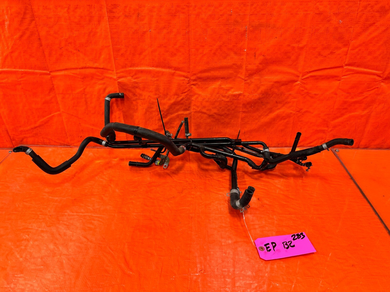 08 14 SUBARU IMPREZA WRX STI   EJ257   MISC ENGINE OIL AND COOLANT LINES OEM 2834