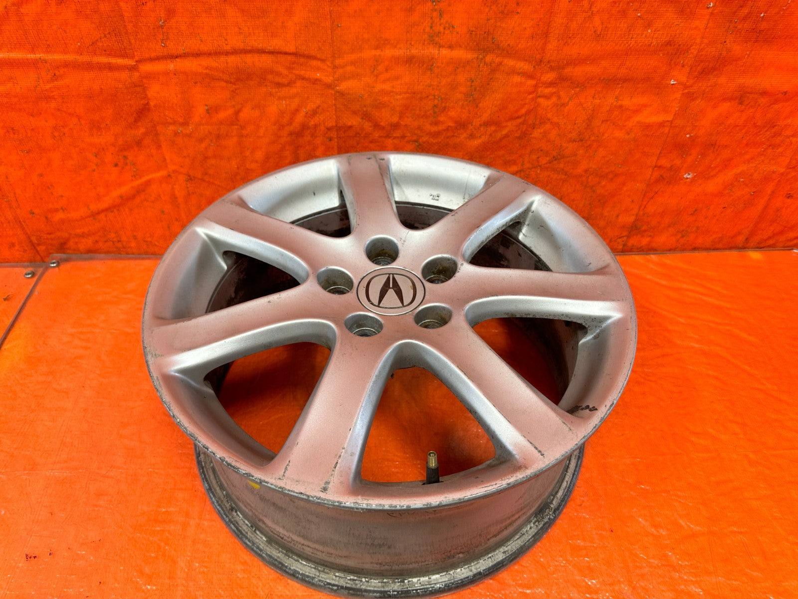 17" OEM ACURA TSX 2004 2005 7 SPOKE ALLOY WHEEL RIM 17x7 5x114.3 OEM #3300