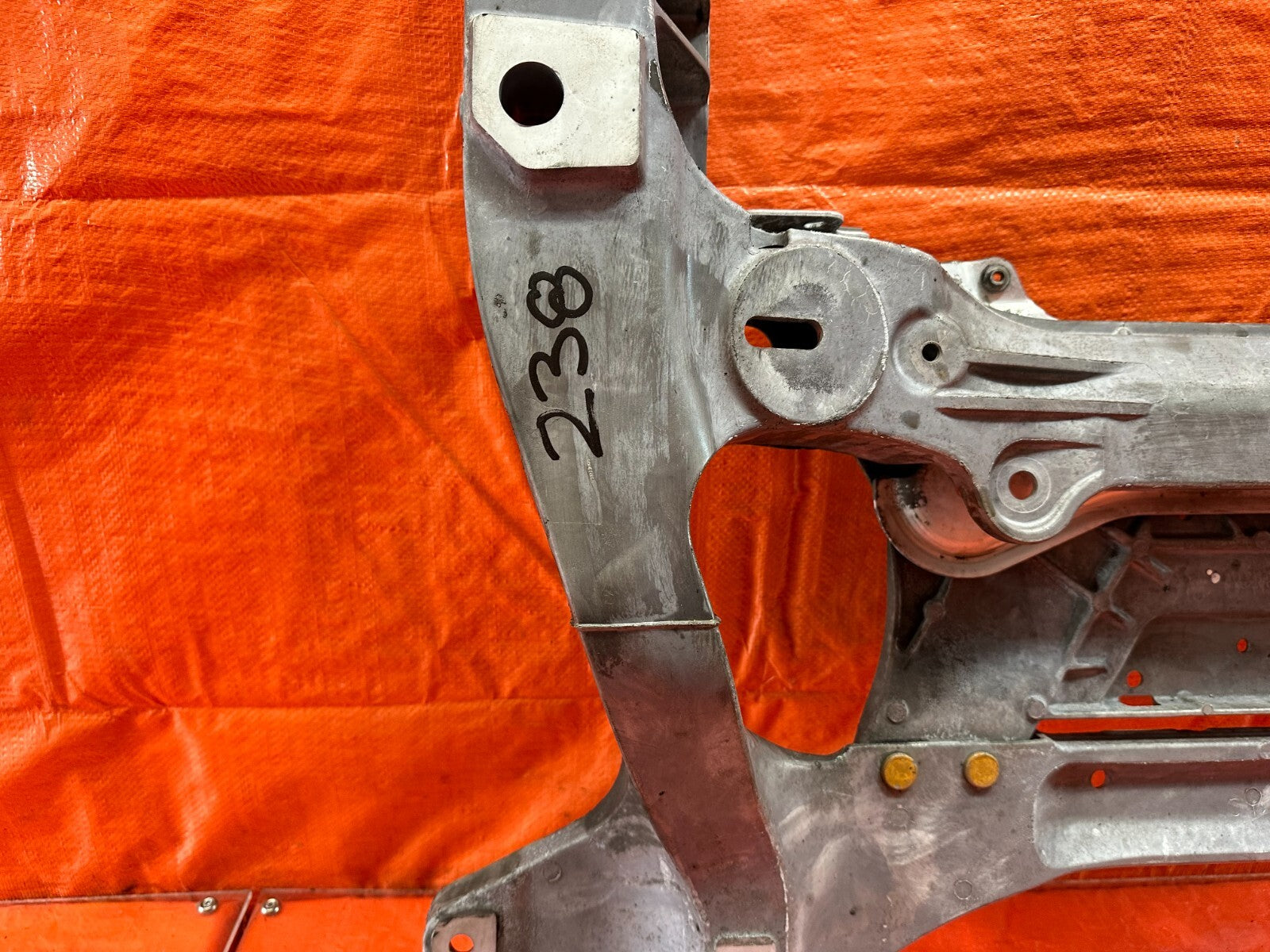 09 13 INFINITI G37   FRONT SUBFRAME CROSSMEMBER K FRAME ENGINE CRADLE   OEM #2387