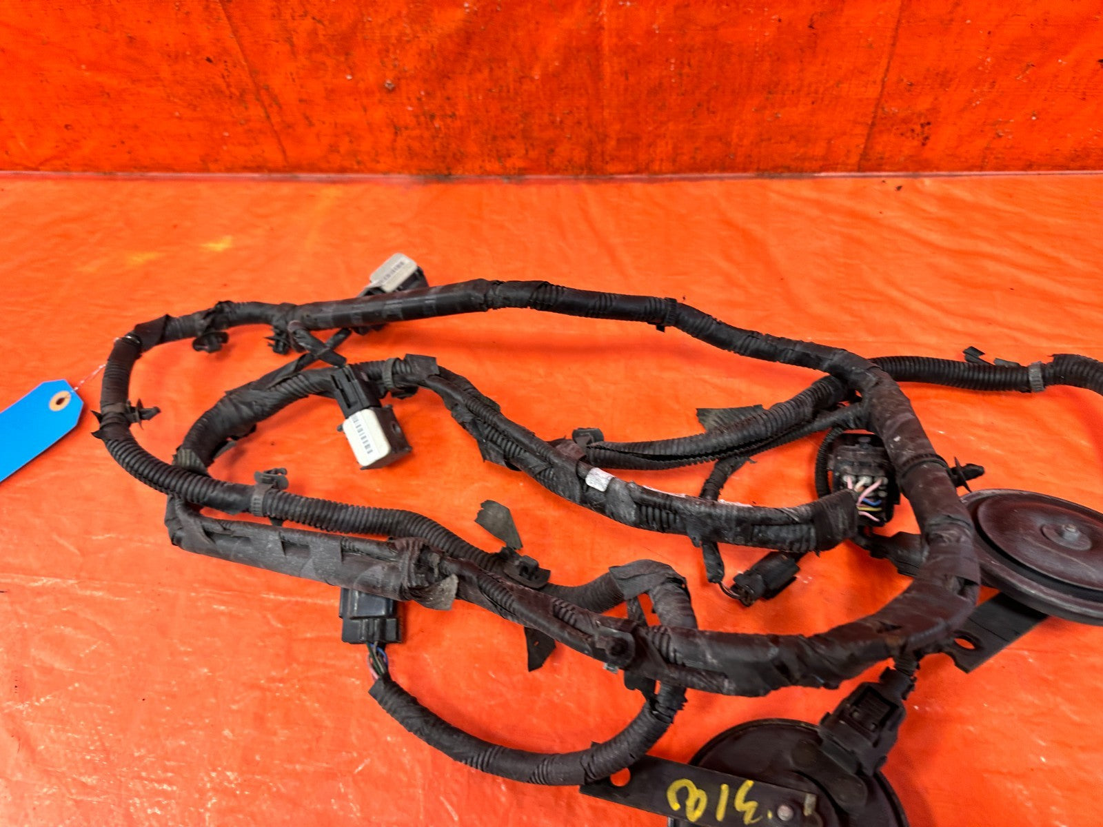2016 16 HYUNDAI GENESIS COUPE  RADIATOR SUPPORT SENSOR WIRE HARNESS OEM 3184
