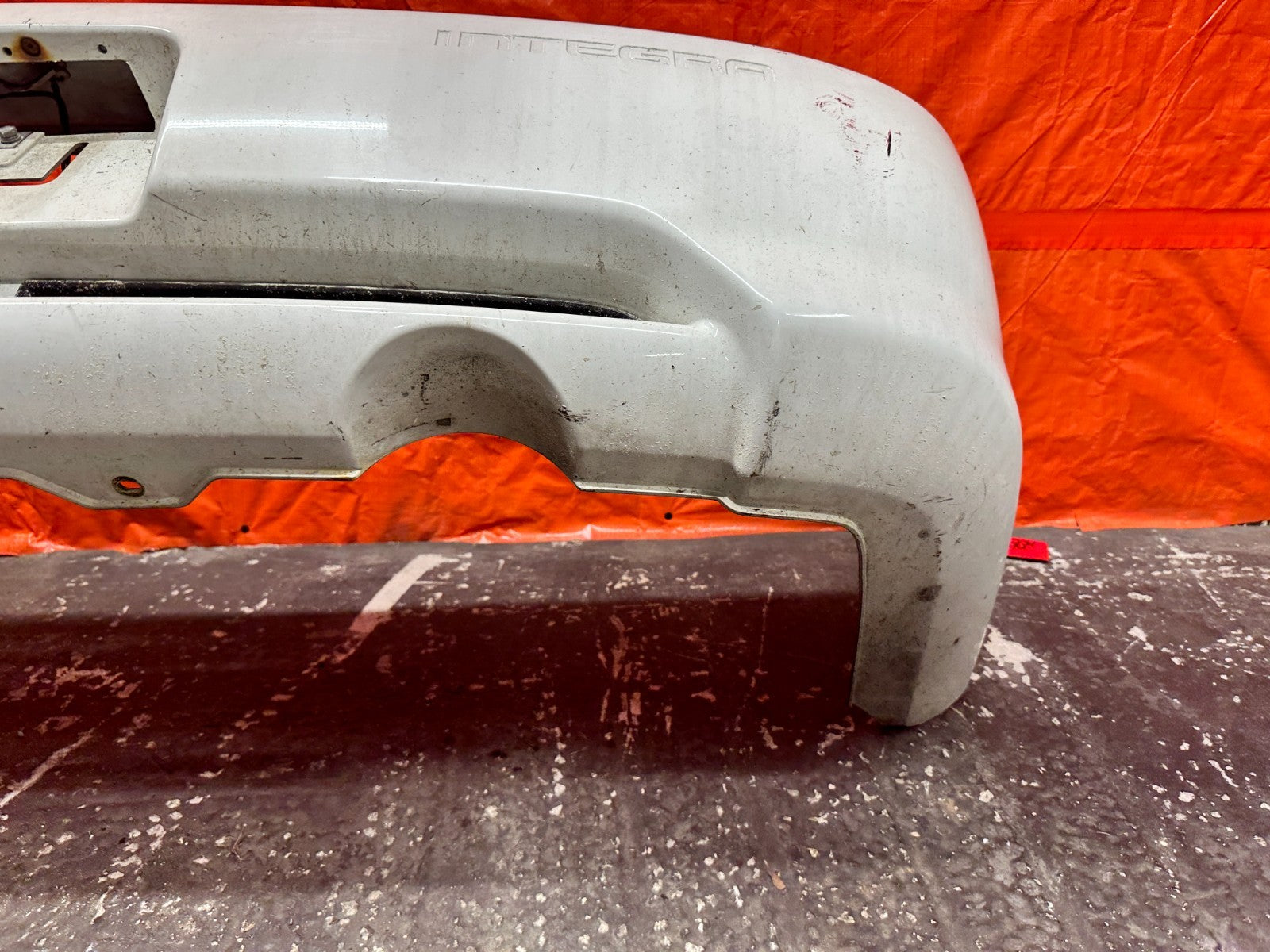 98 01 ACURA INTEGRA 2D REAR BUMPER COVER FASCIA OEM #33110