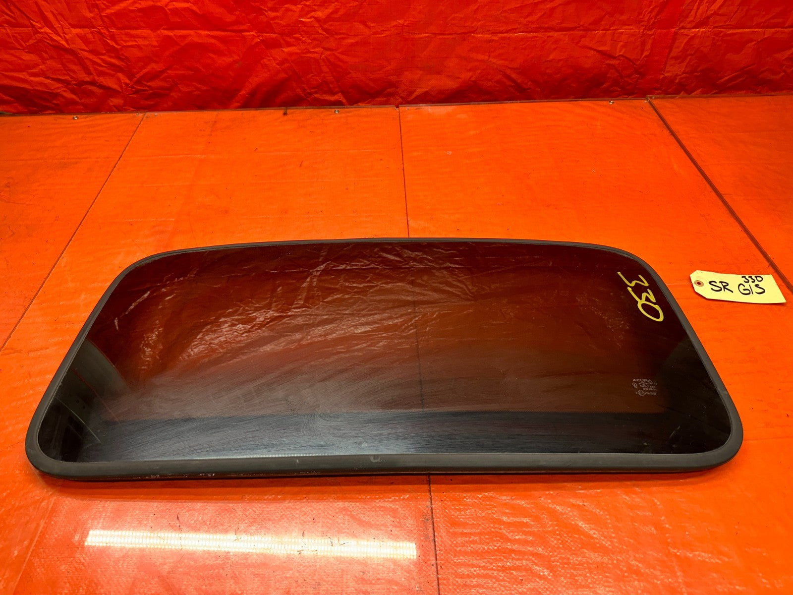 04 08 ACURA TSX 2.4L ROOF SUNROOF MOONROOF GLASS PANEL OEM #3300