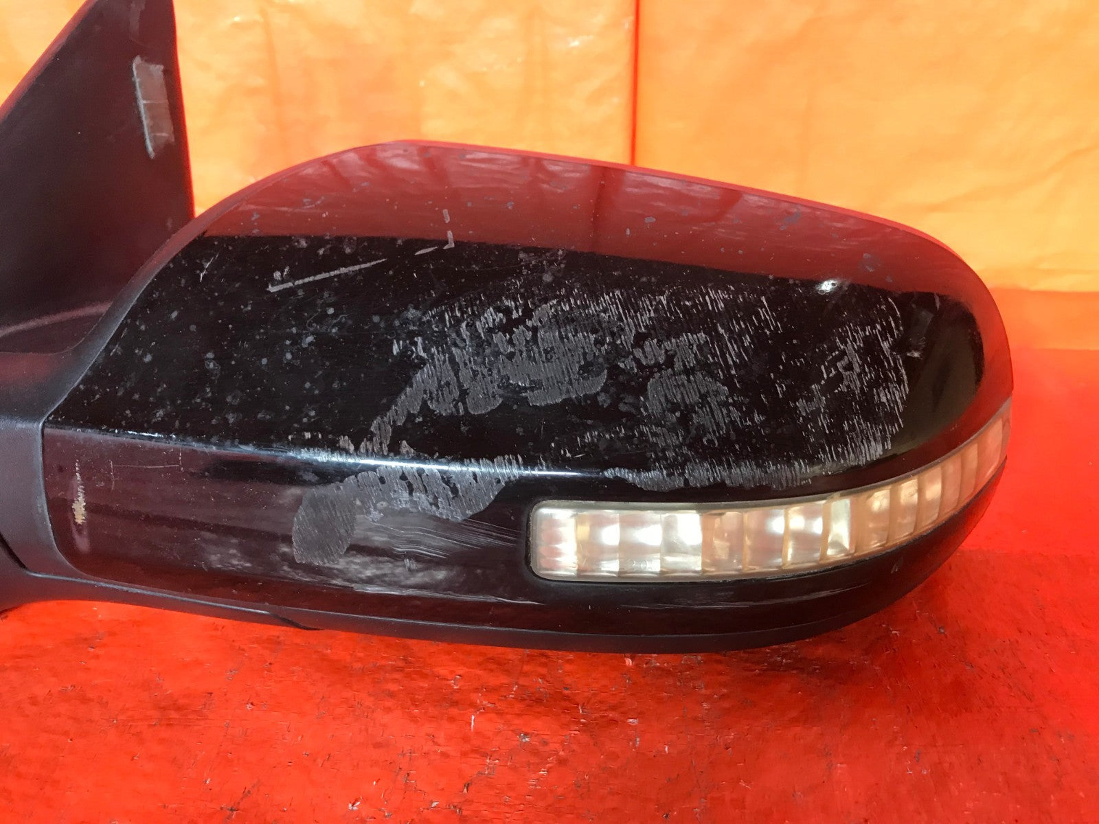 OEM 2011 2012 11 12 NISSAN ALTIMA DRIVER LEFT SIDE VIEW MIRROR   TURN SIGNAL BLK2