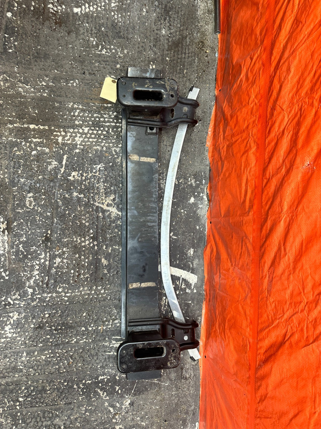 14-15 INFINITI Q50 3.7L AWD FRONT BUMPER IMPACT REINFORCEMENT CRASH BEAM BRACKET8