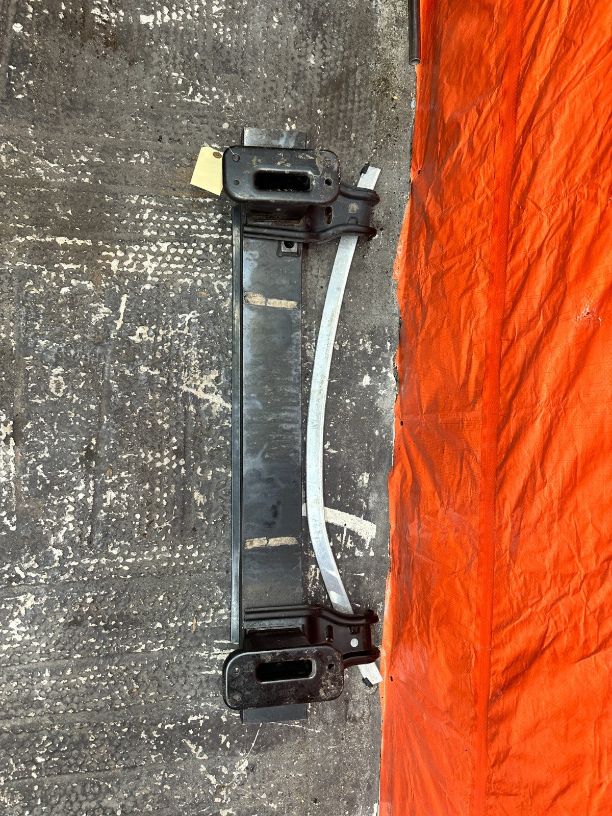 14-15 INFINITI Q50 3.7L AWD FRONT BUMPER IMPACT REINFORCEMENT CRASH BEAM BRACKET8