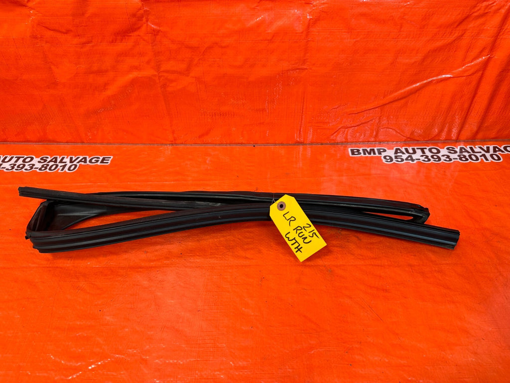 14 17 INFINITI Q50   DRIVER LEFT REAR WINDOW GLASS RUN CHANNEL OEM FACTORY 2150