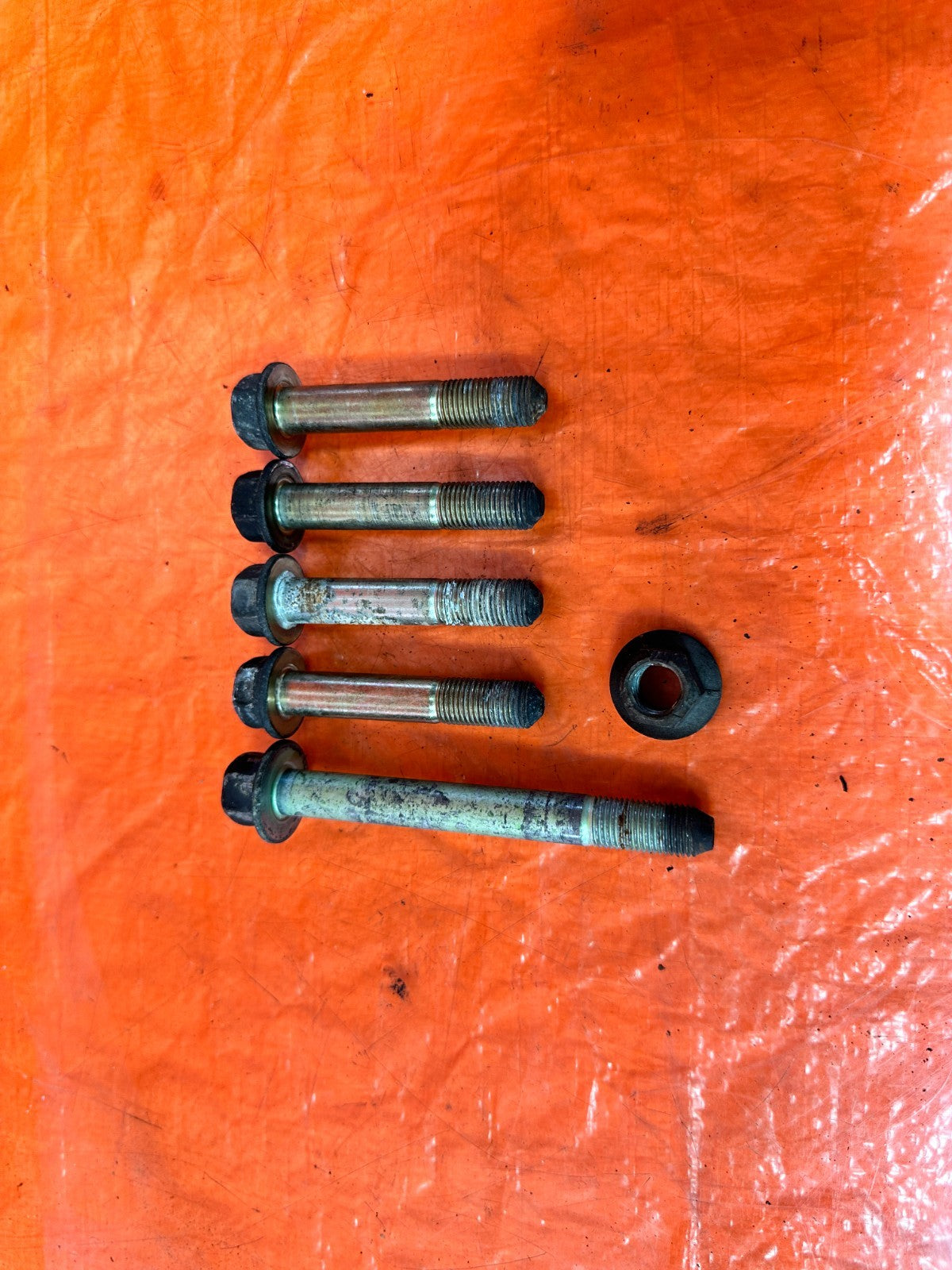 04 08 ACURA TSX   REAR TRAILING ARM BOLTS HARDWARE OEM #3121