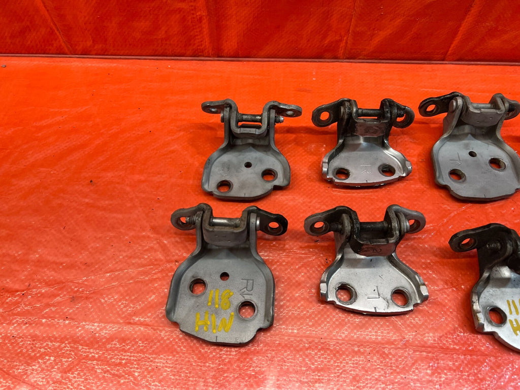 94 01 ACURA INTEGRA SEDAN   DOOR HINGE SET HINGES LEFT RIGHT FRONT REAR OEM #1186