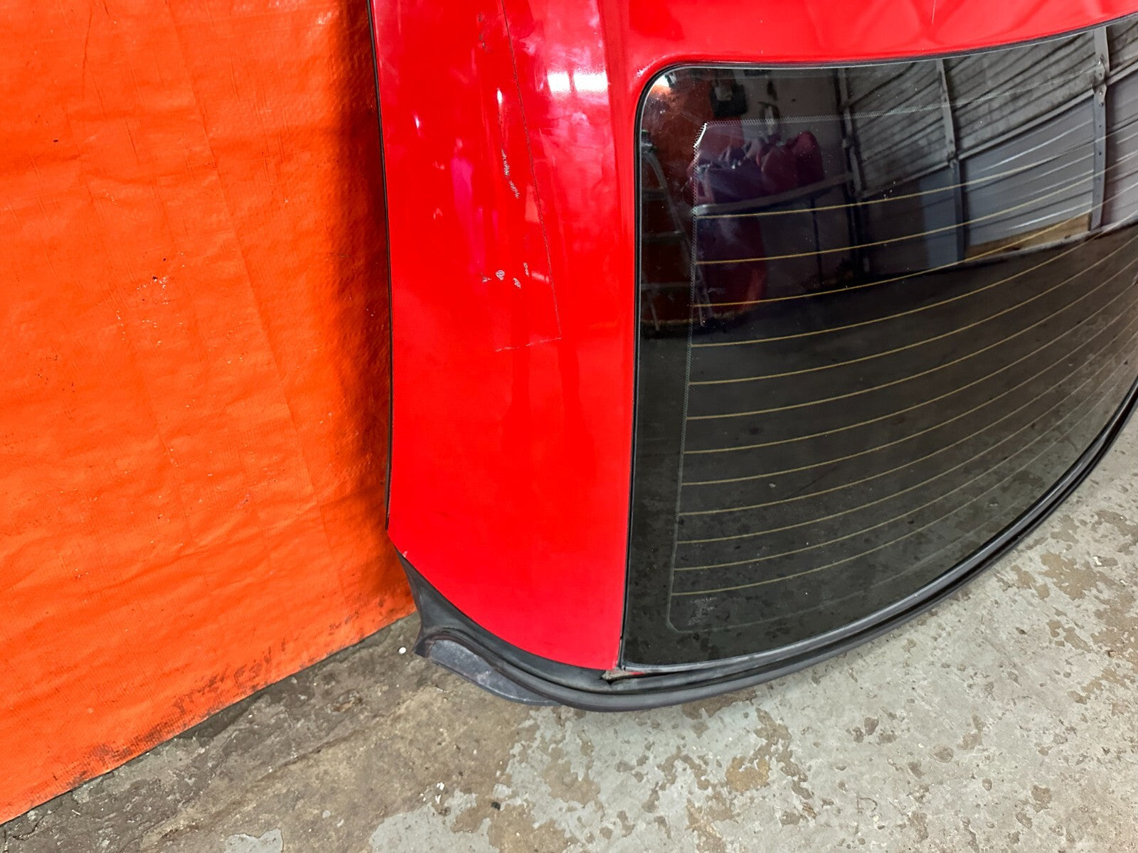 02 08 LEXUS SC430   CONVERTIBLE TOP REAR GLASS PORTION   OEM FACTORY OE #26111
