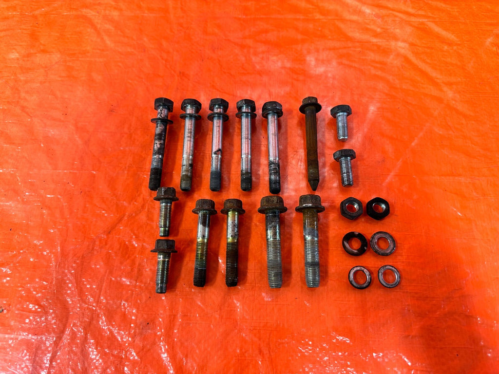 94 01 ACURA INTEGRA   TRAILING ARM TO CHASSIS BOLTS HARDWARE   OEM #2818