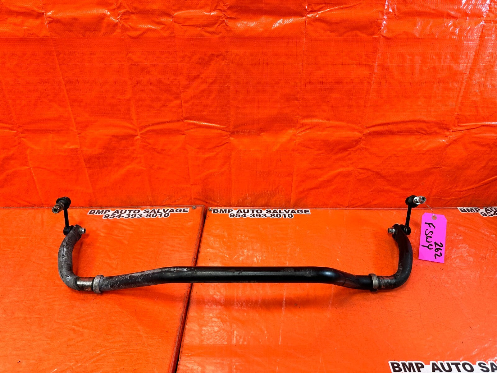 03 09 NISSAN 350Z   FRONT SWAY ANTI ROLL STABILIZER BAR   OEM FACTORY #2620