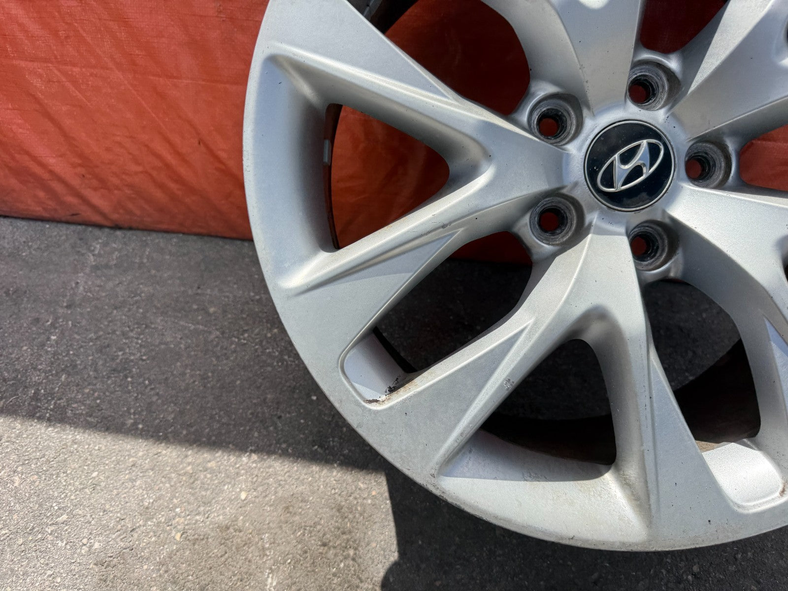 13 16 HYUNDAI GENESIS COUPE  FRONT WHEEL RIM 18x7.5 +32   OEM FACTORY #326 16